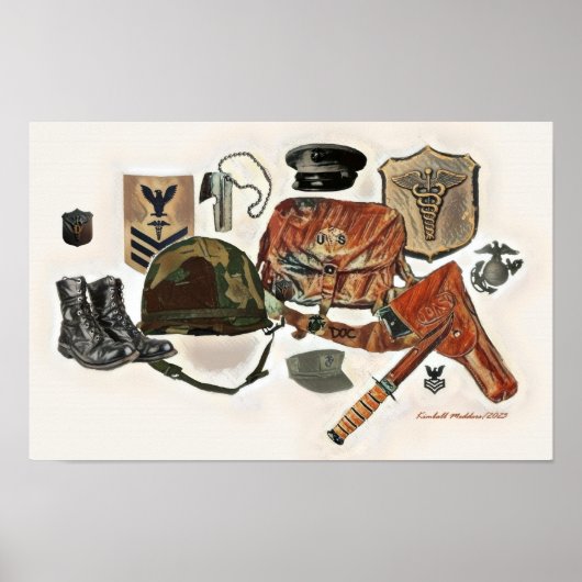 Vietnam Era Medic Poster (Vorne)
