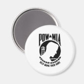 Vietnam - Era POW/MIA Magnet (Vorderseite/Rückseite)