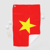 Vietnam Flag Golf Tower Golfhandtuch (Insitu)