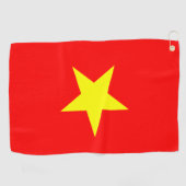 Vietnam Flag Golf Tower Golfhandtuch (Horizontal)