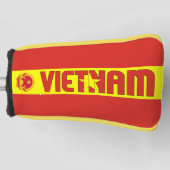 Vietnam Flag Gorgetic Patriotic Golf Headcover (Vorderseite)