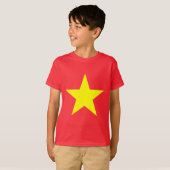 Vietnam Flag Kids Sweatshirt T-Shirt (Vorne ganz)