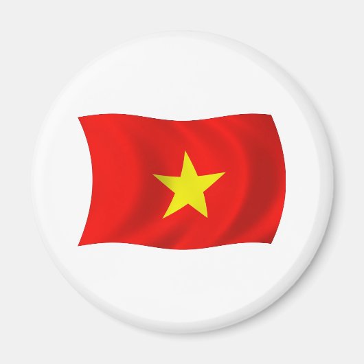 Vietnam Flag Magnet (Vorne)