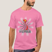 Vietnam Flag Map 2.0 T-Shirt (Vorderseite)