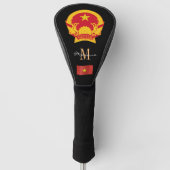 Vietnam & Flag Mit Monogramm Golf Clubs Covers Golf Headcover (Vorderseite)