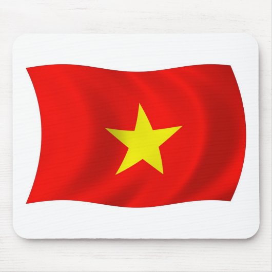 Vietnam Flag Mousepad (Vorne)