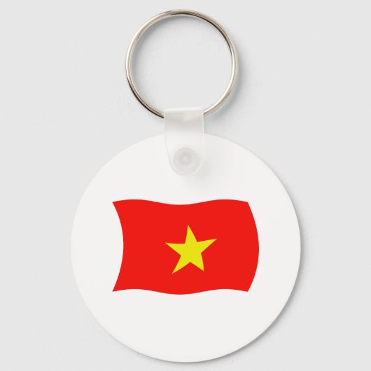 Vietnam Flag Schlüsselanhänger (Vorderseite)