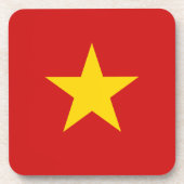 Vietnam Flag Untersetzer (Vorderseite)
