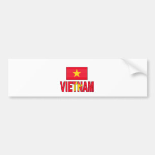 Vietnam-Flagge Autoaufkleber