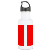 vietnam-Flagge Edelstahlflasche (Rückseite)