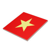 vietnam-Flagge Fliese (Seite)