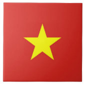 Vietnam-Flagge Fliese (Vorderseite)