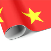 vietnam-Flagge Geschenkpapier (Rolleneckpunkt)