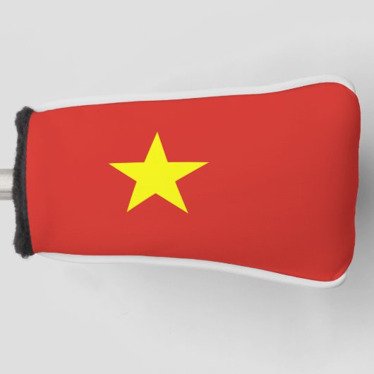 Vietnam-Flagge Golf Headcover (Vorderseite)
