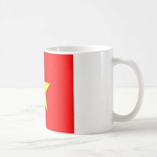 vietnam-Flagge Kaffeetasse (Rechts)