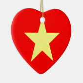 vietnam-Flagge Keramikornament (Rechts)