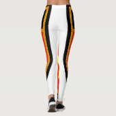 Vietnam-Flagge Leggings (Rückseite)