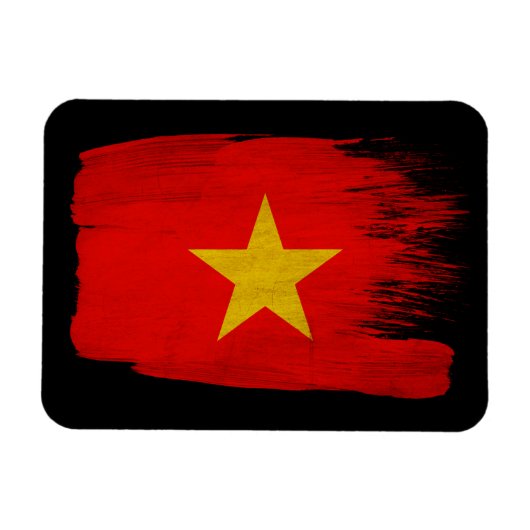Vietnam-Flagge Magnet (Horizontal)