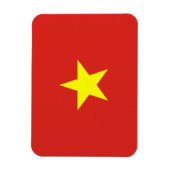Vietnam-Flagge Magnet (Vertikal)
