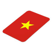 Vietnam-Flagge Magnet (Linke Seite)