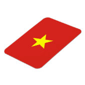 Vietnam-Flagge Magnet (Linke Seite)