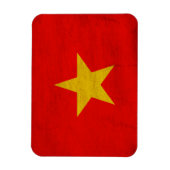 Vietnam-Flagge Magnet (Vertikal)