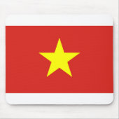 Vietnam-Flagge Mousepad (Vorne)