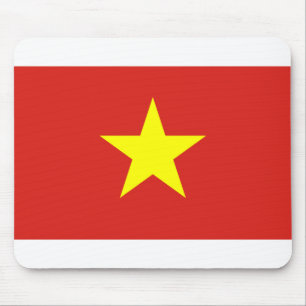 Vietnam-Flagge Mousepad
