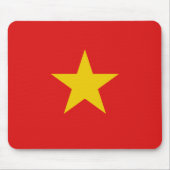Vietnam-Flagge Mousepad (Vorne)
