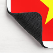 vietnam-Flagge Mousepad (Ecke)