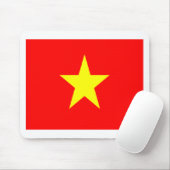 vietnam-Flagge Mousepad (Mit Mouse)