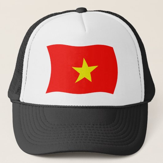 Vietnam Flagge Mütze (Vorderseite)