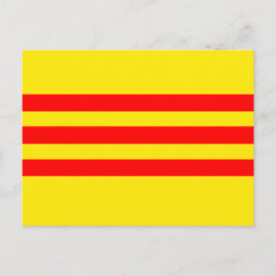 Vietnam-Flagge (neu) Postkarte