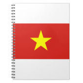 Vietnam-Flagge Notizblock (Vorderseite)