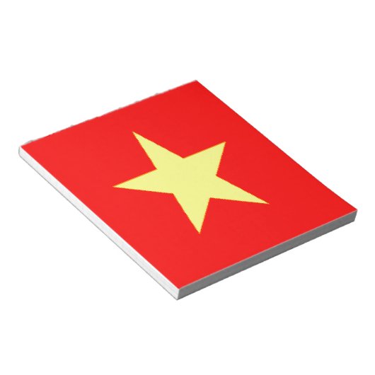 vietnam-Flagge Notizblock (angewinkelt)
