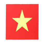 vietnam-Flagge Notizblock (Vorderseite)