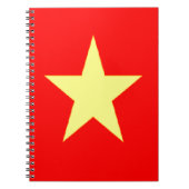 vietnam-Flagge Notizblock (Vorderseite)