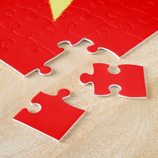 vietnam-Flagge Puzzle (Seite)
