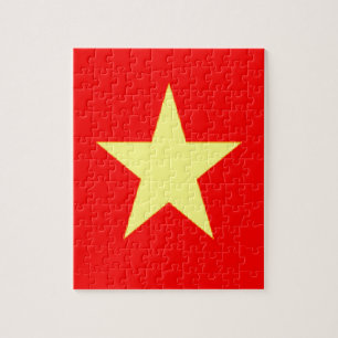 vietnam-Flagge Puzzle