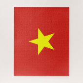 Vietnam-Flagge Puzzle (Vertikal)