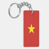 Vietnam-Flagge Schlüsselanhänger (Vorderseite links)