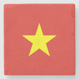 Vietnam-Flagge Steinuntersetzer