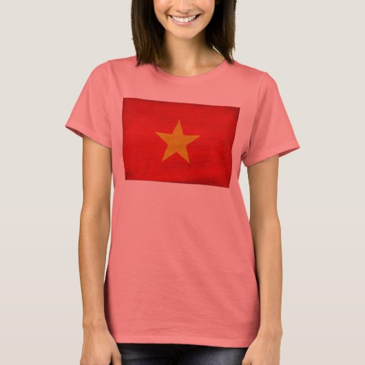 Vietnam-Flagge T-Shirt (Vorderseite)