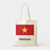 Vietnam-Flagge Tragetasche (Rückseite)