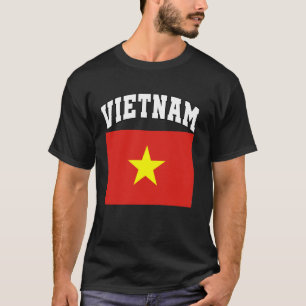 Vietnam-Flagge Vietnamesisches Erbe Kultur Vietnam T-Shirt