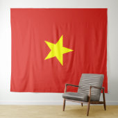 Vietnam-Flagge Wandteppich (Beispiel (Horizontal))