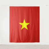 Vietnam-Flagge Wandteppich (Vorderseite)