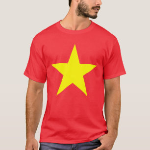 Vietnam-Flaggen-Stern T-Shirt