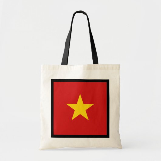 Vietnam-Flaggen-Tasche Tragetasche (Vorne)