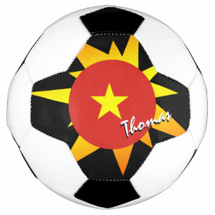 Vietnam Football & Vietnamesisch Flag / BANG Fußball